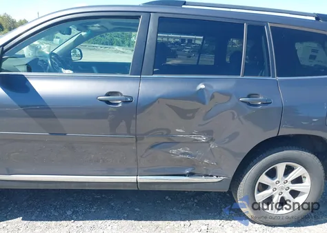 2011 Toyota Highlander Se V6 из США, поврежденный, VIN 5TDBK3EH7BS077516